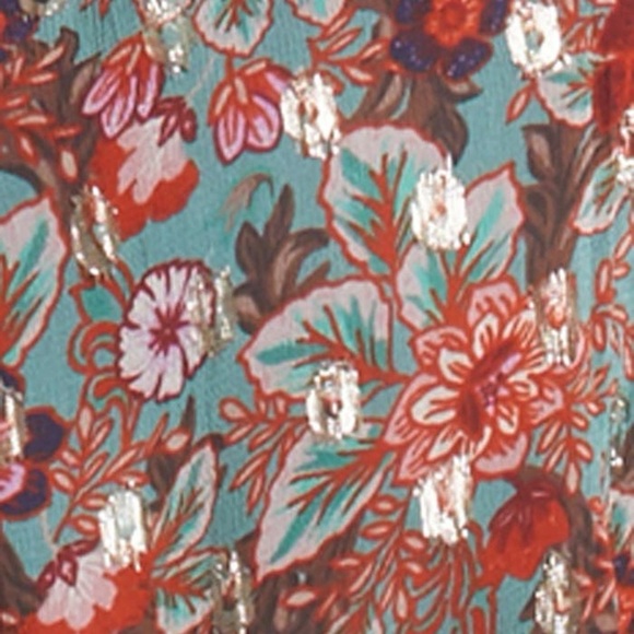 RAMY BROOK Blake Print Long Sleeve Minidress (D8) - Picture 9 of 13